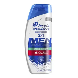 Dầu Gội & Xả Cho Nam, 2 in 1 Shampoo + Conditioner, Men, Pure Sport Old Spice, 21.9 fl oz (650ml) - HEAD & SHOULDERS