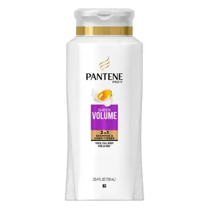 Dầu Gội & Xả Dưỡng Tóc Bồng Bềnh, 2 in 1 Shampoo & Conditioner, Sheer Volume, 25.4 fl oz (750ml) - PANTENE