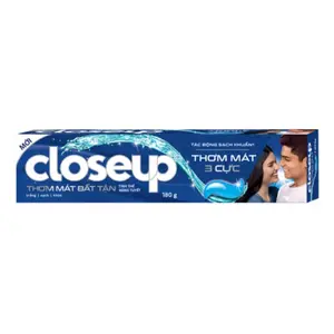 Kem Đánh Răng Tinh Thể Băng Tuyết, Thơm Mát 3 Cực, Snowflake Toothpaste, Cool & Fresh (230g) - CLOSE UP