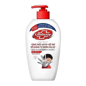 Nước Rửa Tay Bảo Vệ Vượt Trội 10 (Đỏ), Anti-Bacteria Handwash (500g) - LIFEBUOY