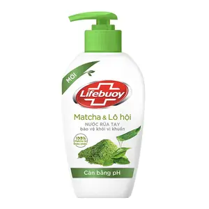 Nước Rửa Tay Matcha & Lô Hội (Xanh Lá), Matcha & Aloe Vera Handwash (500g) - LIFEBUOY