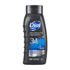 Sữa Tắm Gội Cho Nam, 3 in 1 Body + Hair + Face Wash, Hydro Fresh, 16 fl oz (473ml) - DIAL