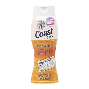 Sữa Tắm Rong Biển & Bơ Xoài, Body Wash, Indian Sunrise, with Seaweed & Mango Butter, 18 fl oz (532ml) - COAST