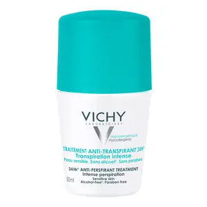 Lăn Khử Mùi Khô Thoáng Cho Da Nhạy Cảm, Anti-Perspirant Deodorant 48H, Sensitive Skin, Alcohol Free (50ml) - VICHY