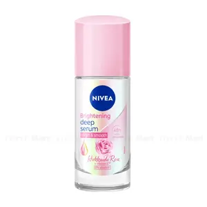 Lăn Ngăn Mùi Giúp Dưỡng Trắng & Se Khít Lỗ Chân Lông, Whitening Deep Serum, White & Smooth, Hokkaido Rose (40ml) - NIVEA