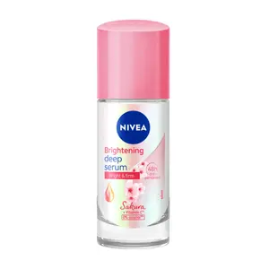 Lăn Ngăn Mùi Giúp Dưỡng Trắng, Cấp Ẩm & Săn Chắc Da, Whitening Deep Serum, White & Firm, Sakura (40ml) - NIVEA