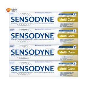 Kem Đánh Răng Bảo Vệ Toàn Diện, Multi Care Toothpaste, Sensitive Teeth, 4 Tuýp (400g) - SENSODYNE