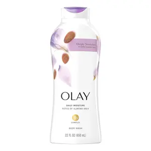 Sữa Tắm Dưỡng Ẩm Hạnh Nhân, Body Wash, Daily Moisture Almond Milk, 22 fl oz (650ml) - OLAY