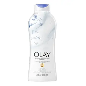 Sữa Tắm Tẩy Tế Bào Chết Muối Biển, Body Wash, Exfoliating Moisture Sea Salt, 22 fl oz (650ml) - OLAY