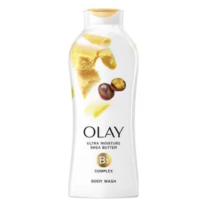 Sữa Tắm Dưỡng Ẩm Bơ Hạt Mỡ, Body Wash, Ultra Moisture Shea Butter, 22 fl oz (650ml) - OLAY