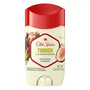 Sáp Khử Mùi Cơ Thể, Anti-Perspirant & Deodorant, Timber with Sandalwood, 2.6 oz (73g) - OLD SPICE