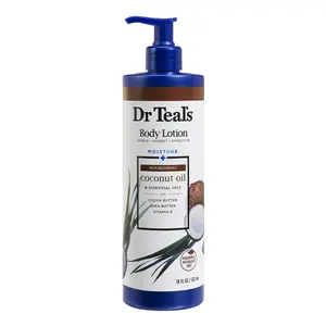 Sữa Dưỡng Thể Ẩm Sâu Tinh Dầu Dừa, Body Lotion, Moisture + Nourishing with Coconut Oil & Essential Oils, 18 fl oz (532ml) - DR TEAL'S