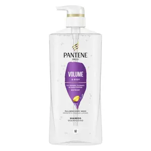 Dầu Gội Làm Dày & Bồng Bềnh Tóc, Pro-V Shampoo, Volume & Body, 23.6 fl oz (700ml) - PANTENE