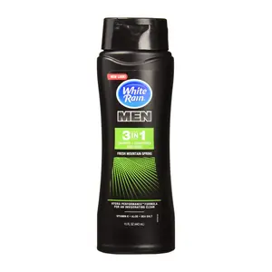 Sữa Tắm Gội Cho Nam Hương Núi Xuân, Men`s Collection, 3 in 1 Bodywash Shampoo Conditioner, Mountain Spring, 15 fl oz (443ml) - WHITE RAIN