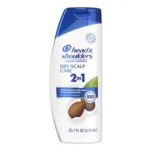 Dầu Gội & Xả Cho Da Đầu Khô, 2 in 1 Shampoo + Conditioner, Dry Scalp Care, 20.7 fl oz (613ml) - HEAD & SHOULDERS