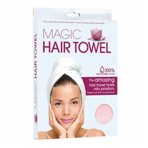 Khăn Trùm Tóc Nhanh Khô, Magic Hair Towel, 100% Microfibre Cloth (62 x 22cm) - UNCLE BILLS
