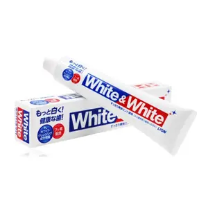 Kem Đánh Răng Trắng Sáng, White & White Toothpaste (150g) - LION