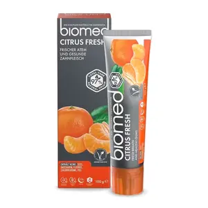 Kem Đánh Răng Giúp Hơi Thở Thơm Mát & Khỏe Nướu, Citrus Fresh, Complete Care Natural Toothpaste, Grapefruit Mandarin Lemon & Mint (100g) - BIOMED