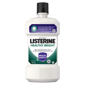 Nước Súc Miệng Giúp Trắng Răng, Multi-Benefits Mouthwash, Healthy Bright (750ml) - LISTERINE