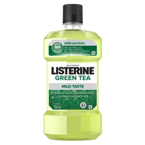 Nước Súc Miệng Ngừa Sâu Răng, Mouthwash, Green Tea Mild Taste, Zero Alcohol (750ml) - LISTERINE