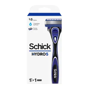 Dao Cạo Dành Cho Nam, Hydro 5, Refillable Men`s Razor, 5 Blades, 1 Cái - SCHICK