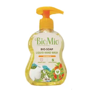 Nước Rửa Tay Hương Đào, Bio-Soap Liquid Hand Wash with Apricot Oil (300ml) - BIO MIO