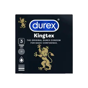 Bao Cao Su, Kingtex Condoms, 3 Cái - DUREX