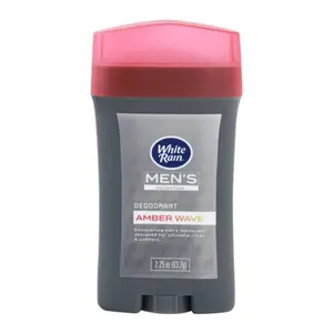 Sáp Khử Mùi Cho Nam, Men`s Collection, Deodorant Amber Wave, 2.25 oz (63.7g) - WHITE RAIN