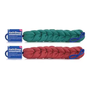 Dây Bông Tắm, Long Stretch Back Sponge (8 x 9 x 45cm) - BATHSHOP
