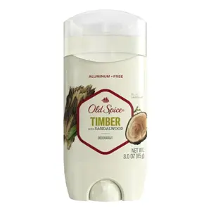 Sáp Khử Mùi Cơ Thể, Aluminium Free Deodorant, Timber with Sandalwood, 3 oz (85g) - OLD SPICE