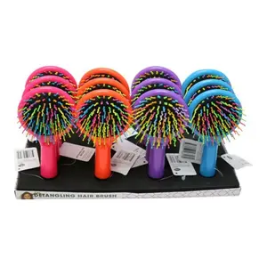 Lược Gỡ Rối Tóc Kèm Gương (Nhiều Màu), Detangling Hair Brush with Mirror - UNCLE BILLS