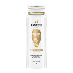 Dầu Gội & Xả Dưỡng Ẩm, 2 in 1 Shampoo & Conditioner, Daily Moisture Renewal, 12 fl oz (355ml) - PANTENE