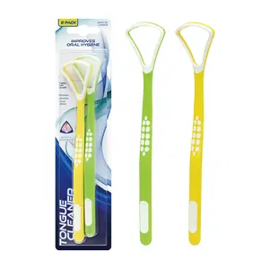Dụng Cụ Cạo Lưỡi, Tongue Cleaner / Scraper, 2 Cái - UNCLE BILLS