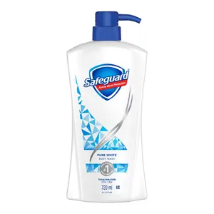 Sữa Tắm Trắng Tinh Khiết, 2 in 1 Body Wash, Pure White (720ml) - SAFEGUARD