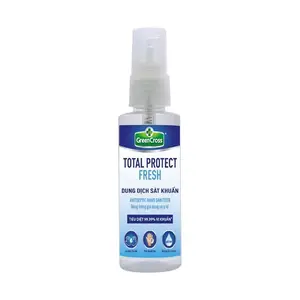 Dung Dịch Sát Khuẩn Tay Hương Tự Nhiên, Antiseptic Hand Sanitizer Spray, Total Protect Fresh (70ml) - GREEN CROSS