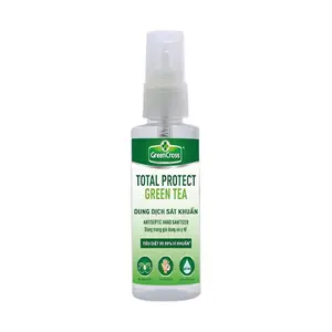 Dung Dịch Sát Khuẩn Tay Hương Trà Xanh, Antiseptic Hand Sanitizer Spray, Total Protect Green Tea (70ml) - GREEN CROSS