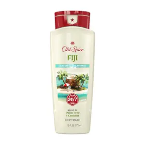 Sữa Tắm Nước Hoa Fiji Thư Giãn, Fiji Body Wash, Scent of Palm Tree & Coconut, 16 fl oz (473ml) - OLD SPICE
