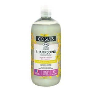Dầu Gội Hữu Cơ Cho Tóc Khô & Hư Tổn, Nourishing Shampoo, Dry or Textured Hair (500ml) - COSLYS