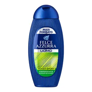 Sữa Tắm Gội Toàn Thân Cho Nam, Men Shower Shampoo, Power Sport, Energizzante (400ml) - FELCE AZZURRA