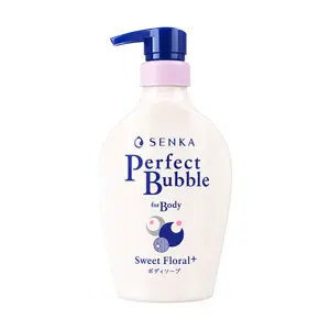 Sữa Tắm Dưỡng Ấm Hương Hoa Hồng & Đinh Hương, Perfect Bubble for Body, Sweet Floral (500ml) - SENKA