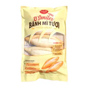 Bánh Mì Tươi Đông Lạnh, Frozen Fresh Bread, 5 Ổ (350g) - O'SMILES