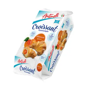 Bánh Sừng Bò Nhân Mứt Mơ, Croissant di Pastasfoglia, Puff Pastry Croissant with Apricot Jam Filling, 5 Cái, 8.81 oz (250g) - ANTONELLI
