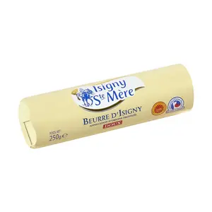 Bơ Lạt Dạng Thỏi, Beurre D`Isigny, Doux - Unsalted Butter (250g) - ISIGNY SAINTE MERE