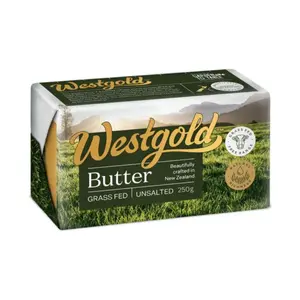 Bơ Lạt, Grass Fed Unsalted Butter (250g) - WESTGOLD