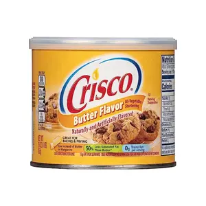 Bơ Thực Vật, All-Vegetable Shortening, Butter Flavor, 16 oz (453g) - CRISCO
