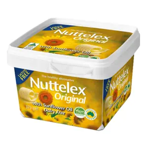 Bơ Phết Thực Vật Dầu Hoa Hướng Dương, Original Dairy Free Spread with Sunflower Oil, Lactose Free (375g) - NUTTELEX