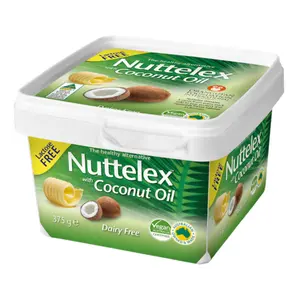 Bơ Phết Thực Vật Dầu Dừa, Dairy-Free Butter with Coconut Oil, Lactose Free (375g) - NUTTELEX