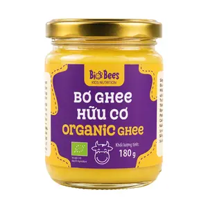 Bơ Ghee Hữu Cơ, Organic Ghee (180g) - BIO BEES