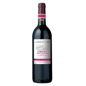 Rượu Vang Đỏ, Cabernet Sauvignon Pays d`Oc 2021, Fruité Equilibré, 13% (75cl) - LA CROIX DU PIN