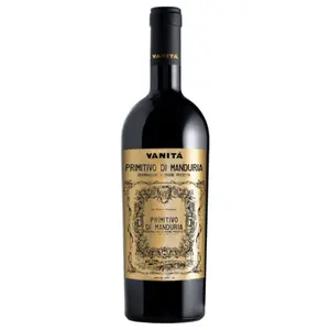 Rượu Vang Đỏ, Primitivo di Manduria, Vendemia 2020, 14.5% (750ml) - VANITÁ